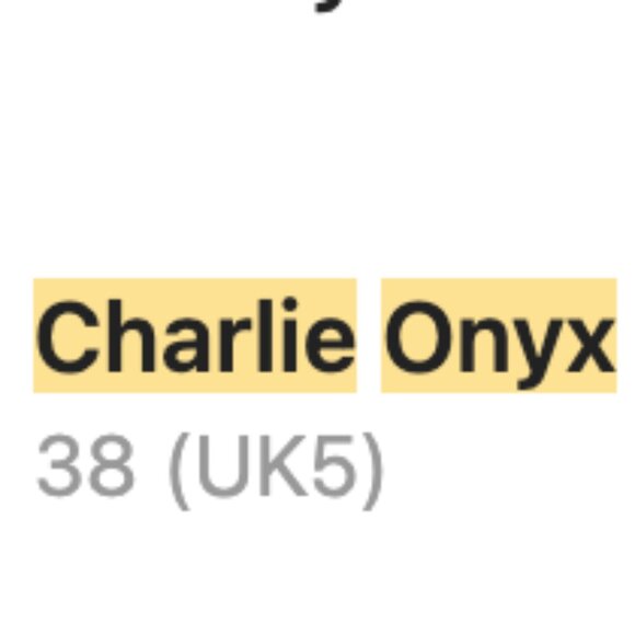 ESSKA CHARLIE ONYX METALLIC  size 7.5 - Picture 10 of 10